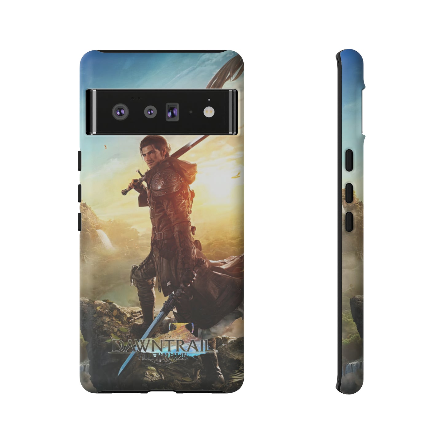 Final Fantasy XIV Dawntrail | Enhance Tough Phone Cases for iPhone 11-15 Pro Max / Samsung S21 - 23 Ultra / Pixel 5 - 7