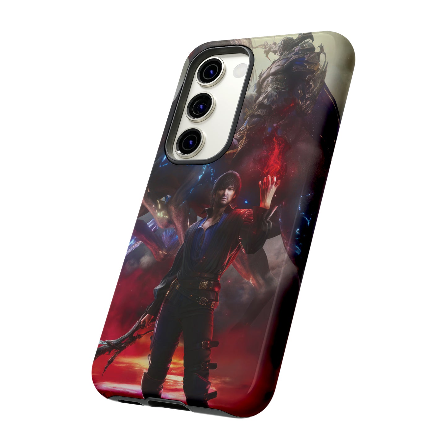 Final Fantasy XVI Barnabas Tharmr | Enhance Tough Phone Cases for iPhone 11-15 Pro Max / Samsung S21 - 23 Ultra / Pixel 5 - 7