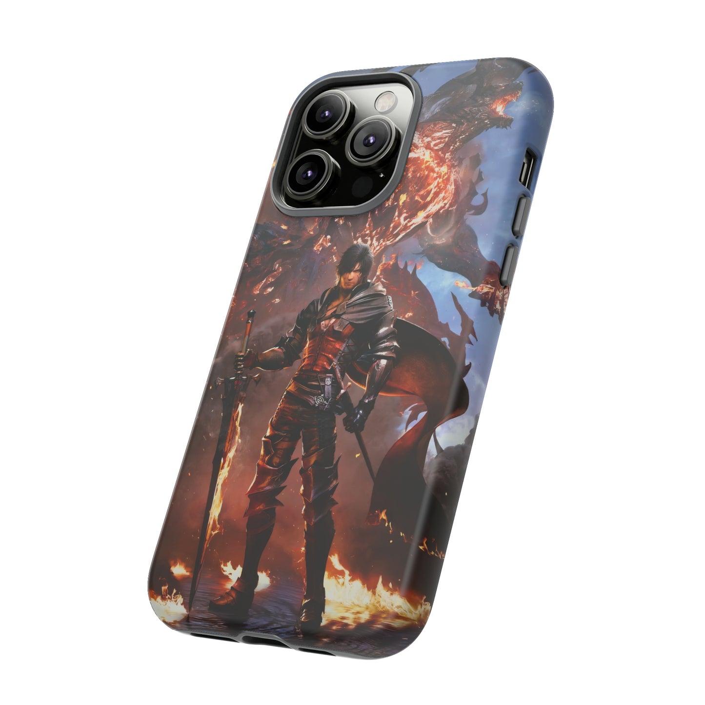 Final Fantasy XVI | Clive Rosfield | Enhance Tough Phone Cases for iPhone 11-15 Pro Max / Samsung S21 - 23 Ultra / Pixel 5 - 7