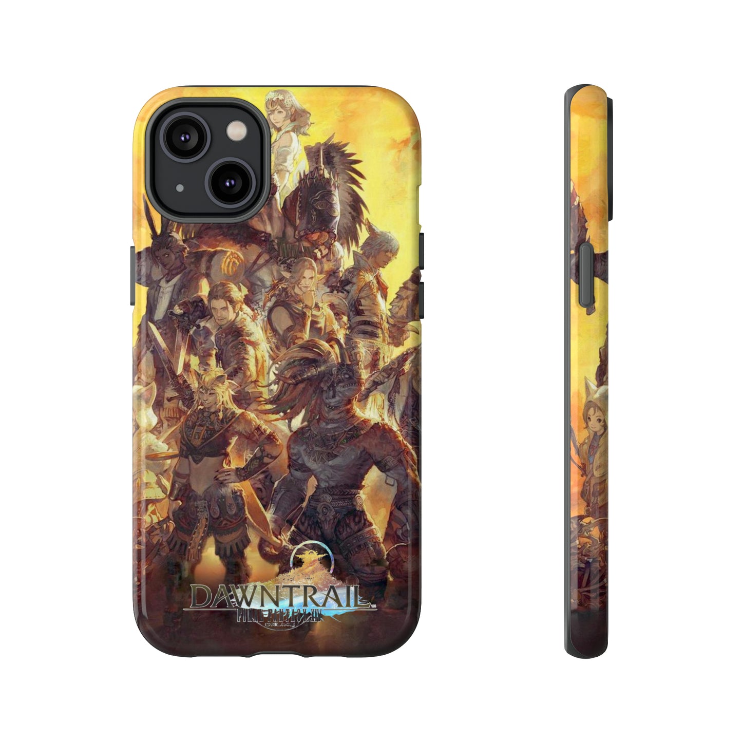 Final Fantasy XIV Dawntrail | Enhance Tough Phone Cases for iPhone 11-15 Pro Max / Samsung S21 - 23 Ultra / Pixel 5 - 7