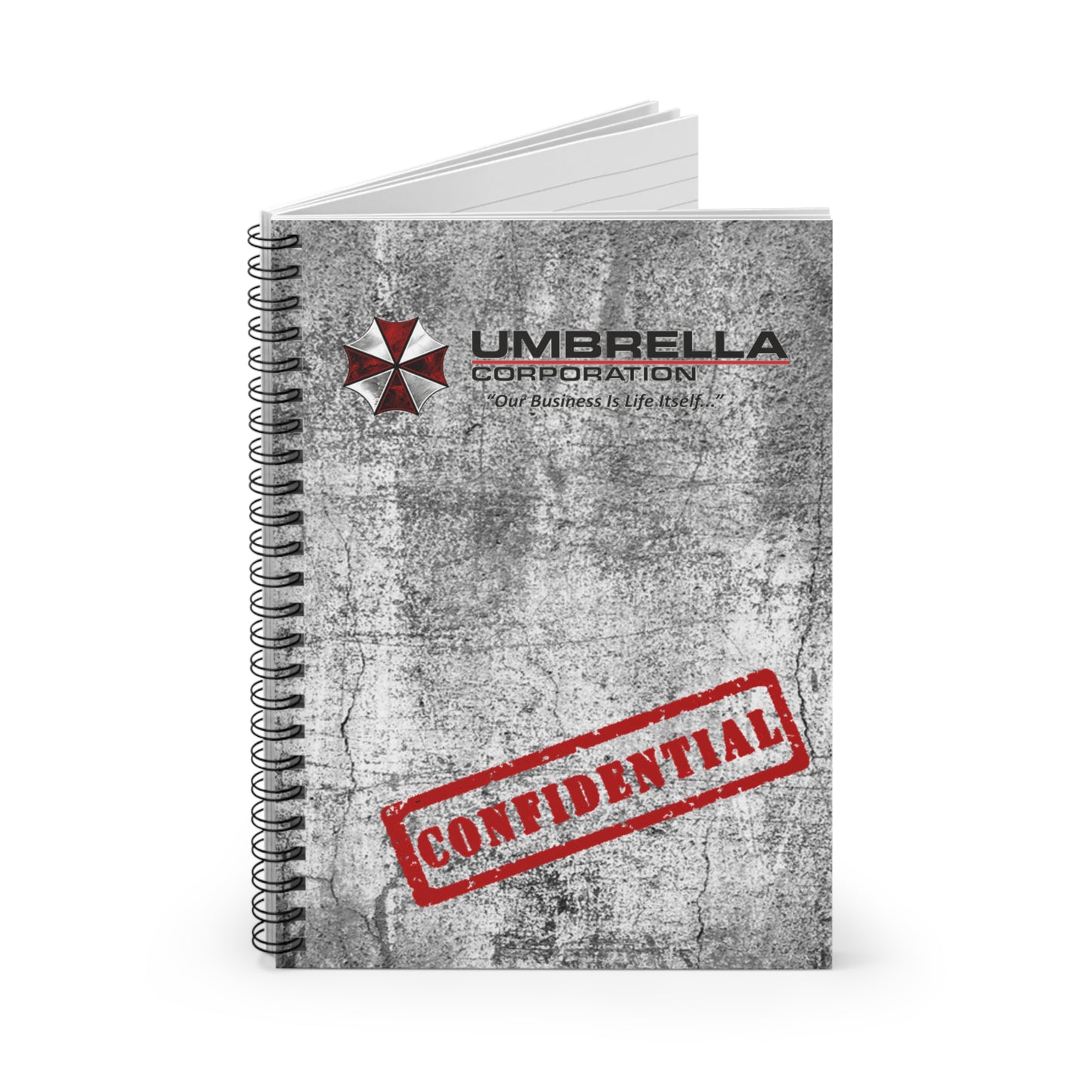 Resident Evil Umbrella Corp. Spiral Notebook - Ruled Line