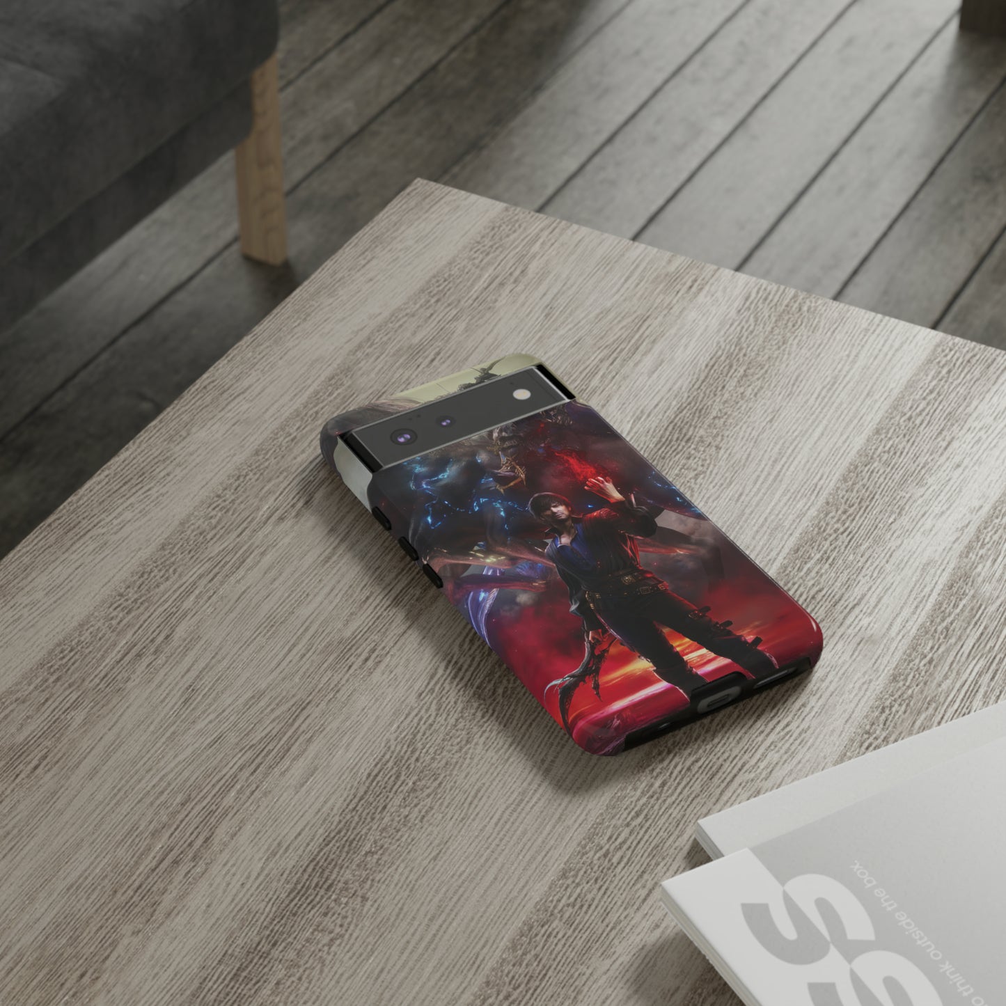 Final Fantasy XVI Barnabas Tharmr | Enhance Tough Phone Cases for iPhone 11-15 Pro Max / Samsung S21 - 23 Ultra / Pixel 5 - 7