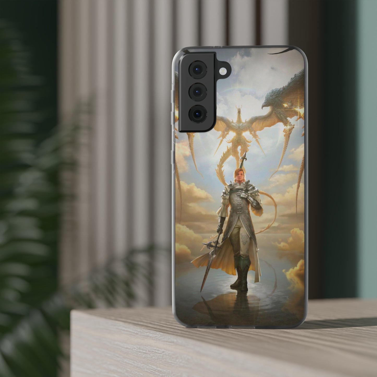 Final Fantasy XVI Dion Lesage | Flexible Phone Case | Iphone 11-14 Pro Max | Samsung 21-23 Ultra | Gift Packages Choice