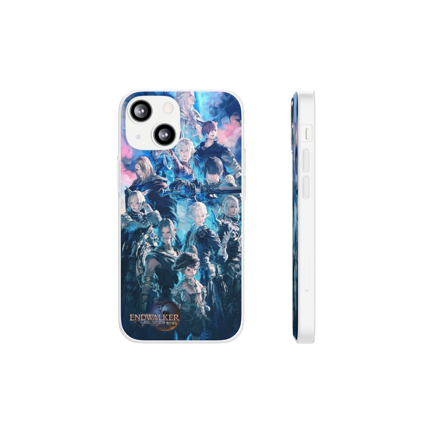 Final Fantasy XIV Endwalker | Flexible Phone Case | Iphone 11-14 Pro Max | Samsung 21-23 Ultra