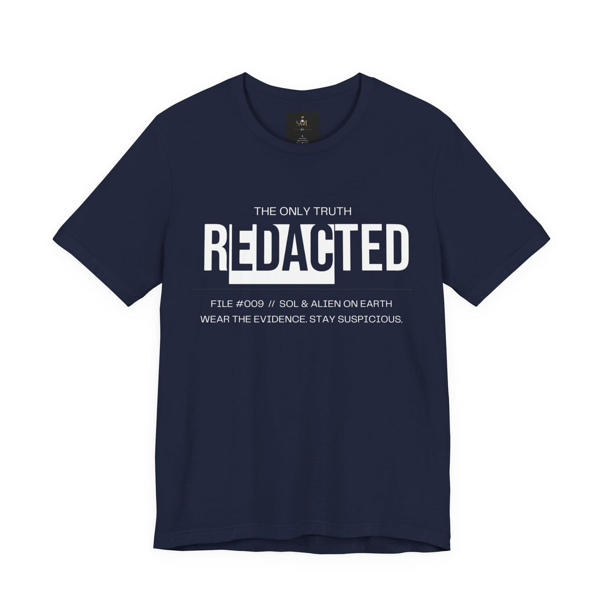 Redacted — Statement Tee | File #009