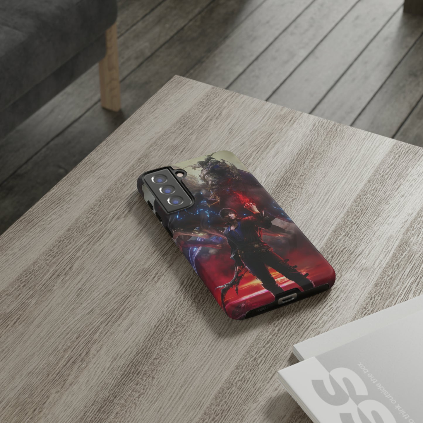 Final Fantasy XVI Barnabas Tharmr | Enhance Tough Phone Cases for iPhone 11-15 Pro Max / Samsung S21 - 23 Ultra / Pixel 5 - 7