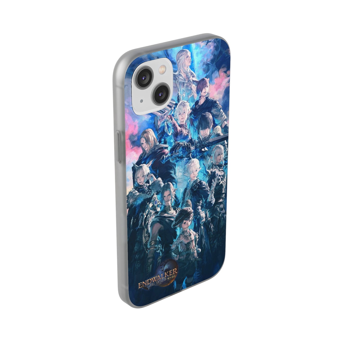 Final Fantasy XIV Endwalker | Flexible Phone Case | Iphone 11-14 Pro Max | Samsung 21-23 Ultra