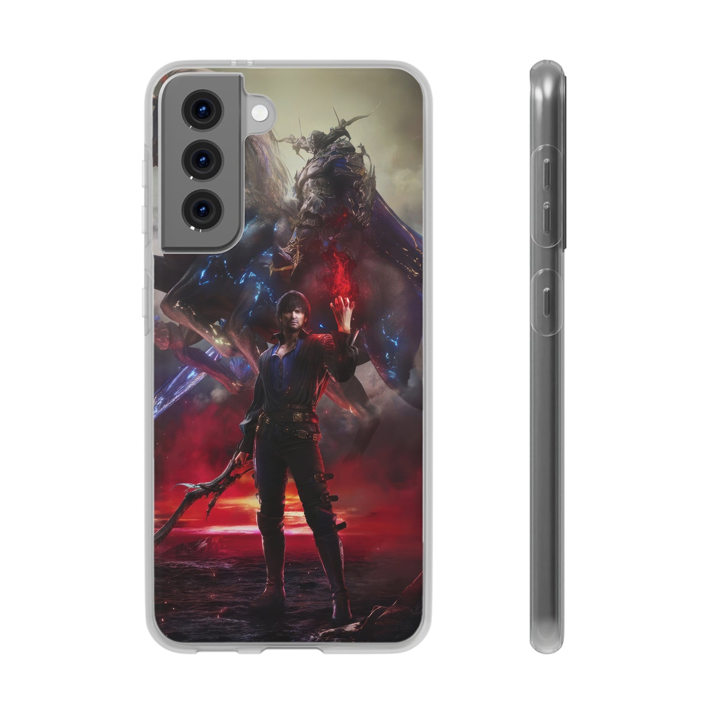 Final Fantasy XVI Barnabas Tharme | Flexible Phone Case | Iphone 11-14 Pro Max | Samsung 21-23 Ultra | Gift Packages Choice