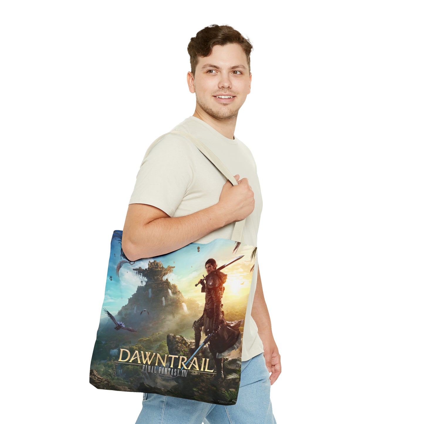 Final Fantasy XIV Dawntrail | Tote Bag (AOP) | 5 color Handle