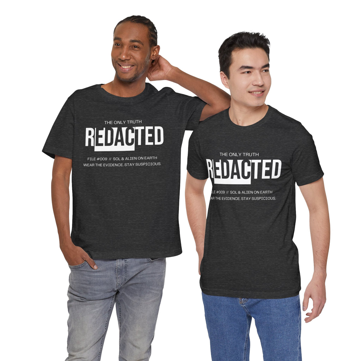 Redacted — Statement Tee | File #009