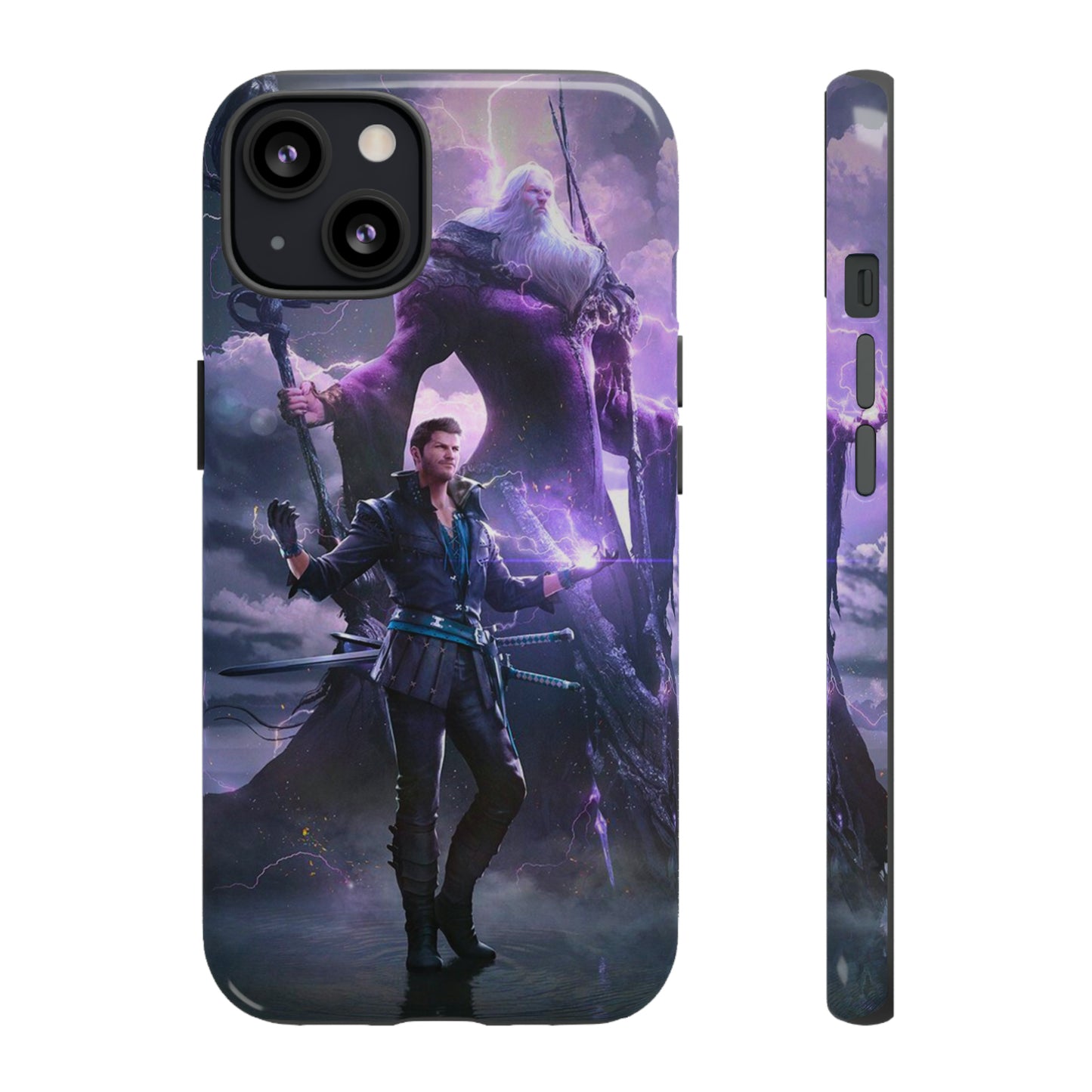 Final Fantasy XVI | Cidolfus Telamon | Enhance Tough Phone Cases for iPhone 11-15 Pro Max / Samsung S21 - 23 Ultra / Pixel 5 - 7