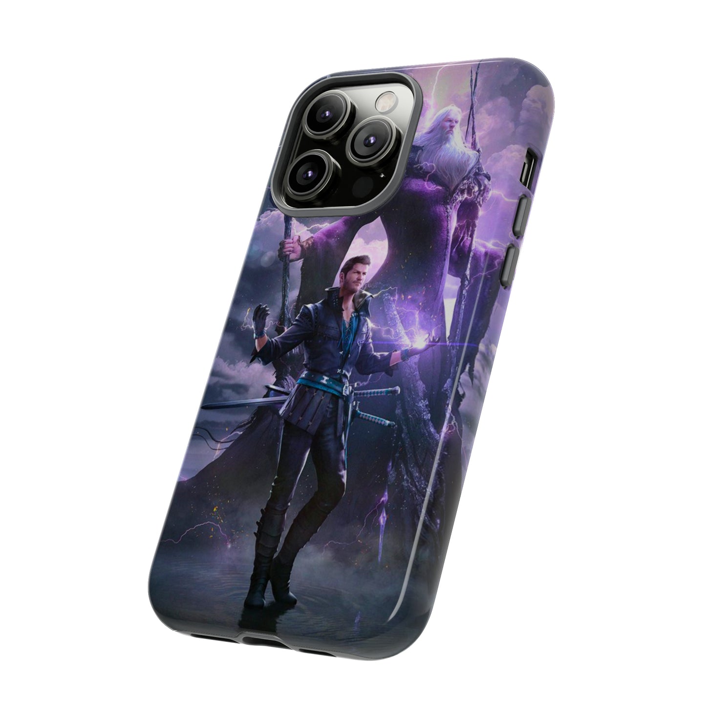 Final Fantasy XVI | Cidolfus Telamon | Enhance Tough Phone Cases for iPhone 11-15 Pro Max / Samsung S21 - 23 Ultra / Pixel 5 - 7