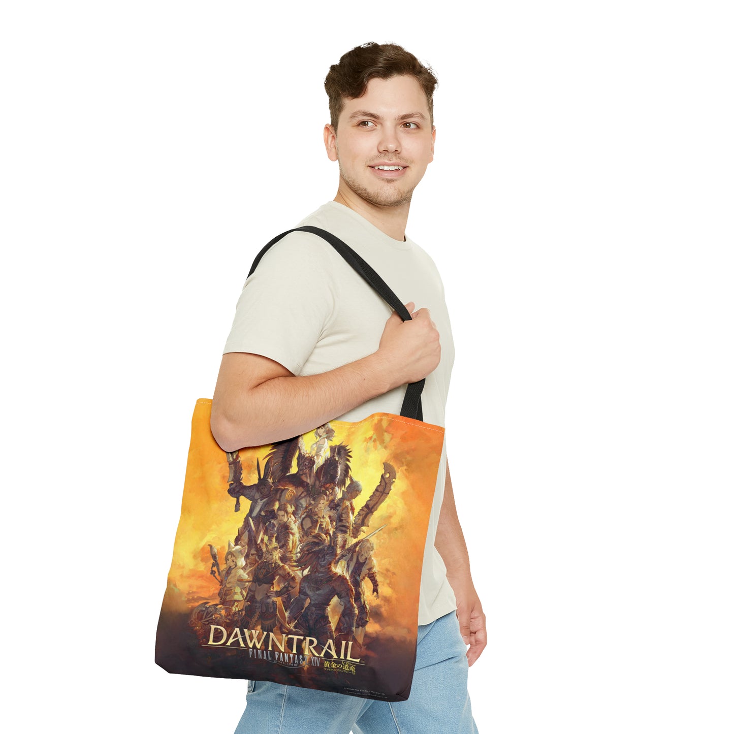 Final Fantasy XIV Dawntrail | Tote Bag (AOP) | 5 color Handle