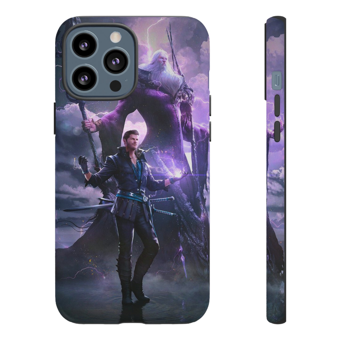 Final Fantasy XVI | Cidolfus Telamon | Enhance Tough Phone Cases for iPhone 11-15 Pro Max / Samsung S21 - 23 Ultra / Pixel 5 - 7