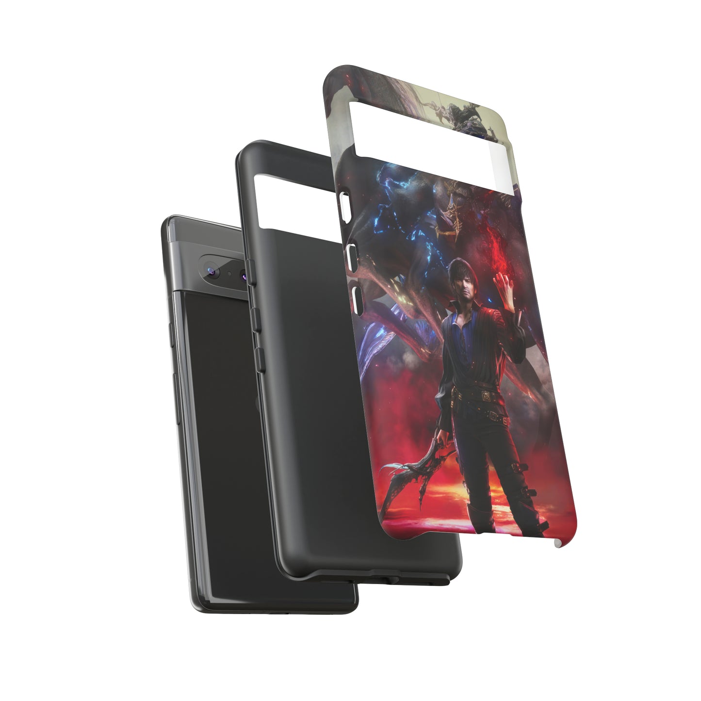 Final Fantasy XVI Barnabas Tharmr | Enhance Tough Phone Cases for iPhone 11-15 Pro Max / Samsung S21 - 23 Ultra / Pixel 5 - 7