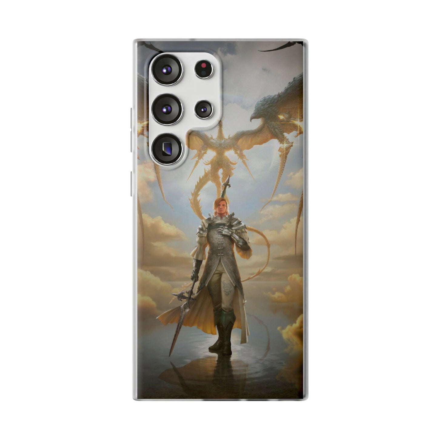 Final Fantasy XVI Dion Lesage | Flexible Phone Case | Iphone 11-14 Pro Max | Samsung 21-23 Ultra | Gift Packages Choice