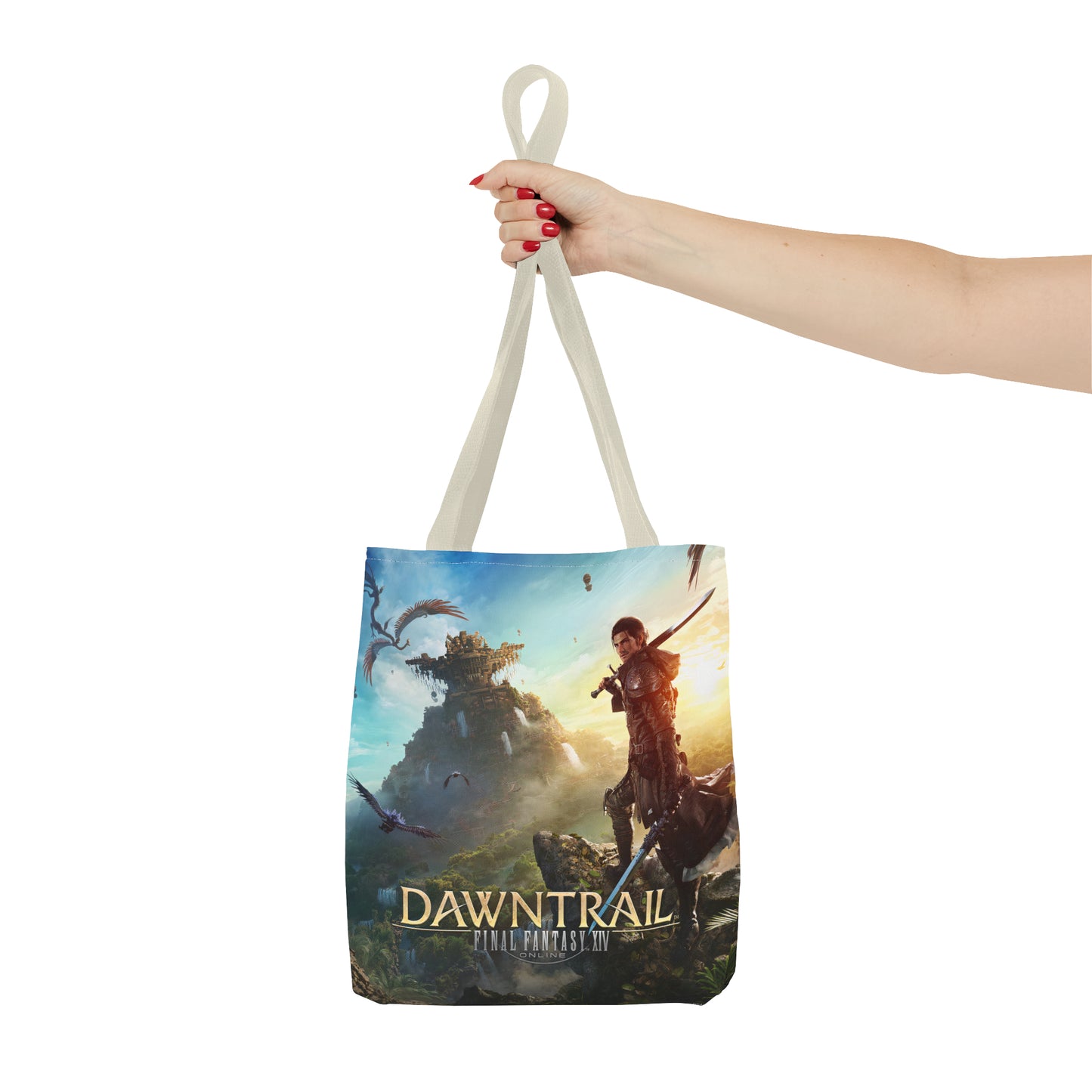 Final Fantasy XIV Dawntrail | Tote Bag (AOP) | 5 color Handle