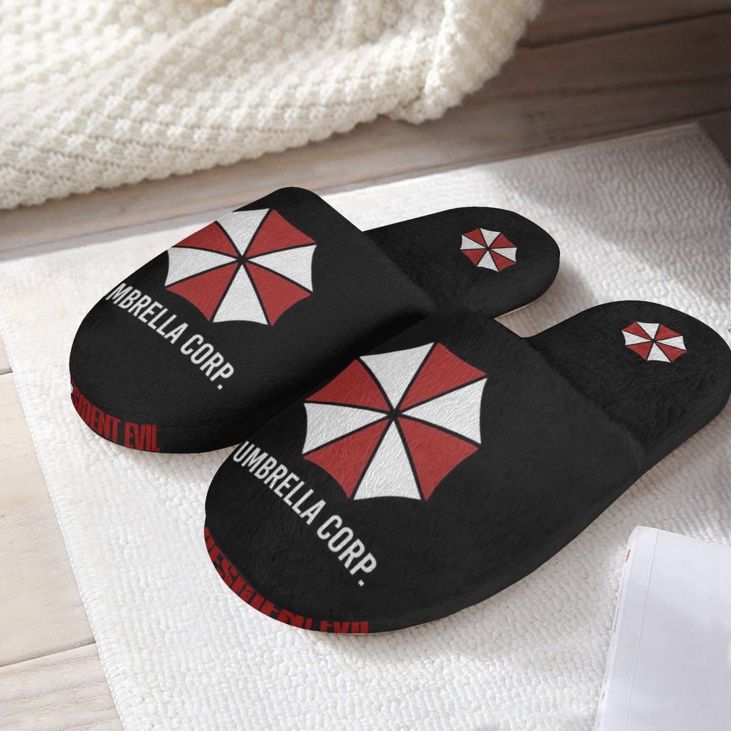 Resident Evil Umbrella Corp. Classic Cotton Slippers