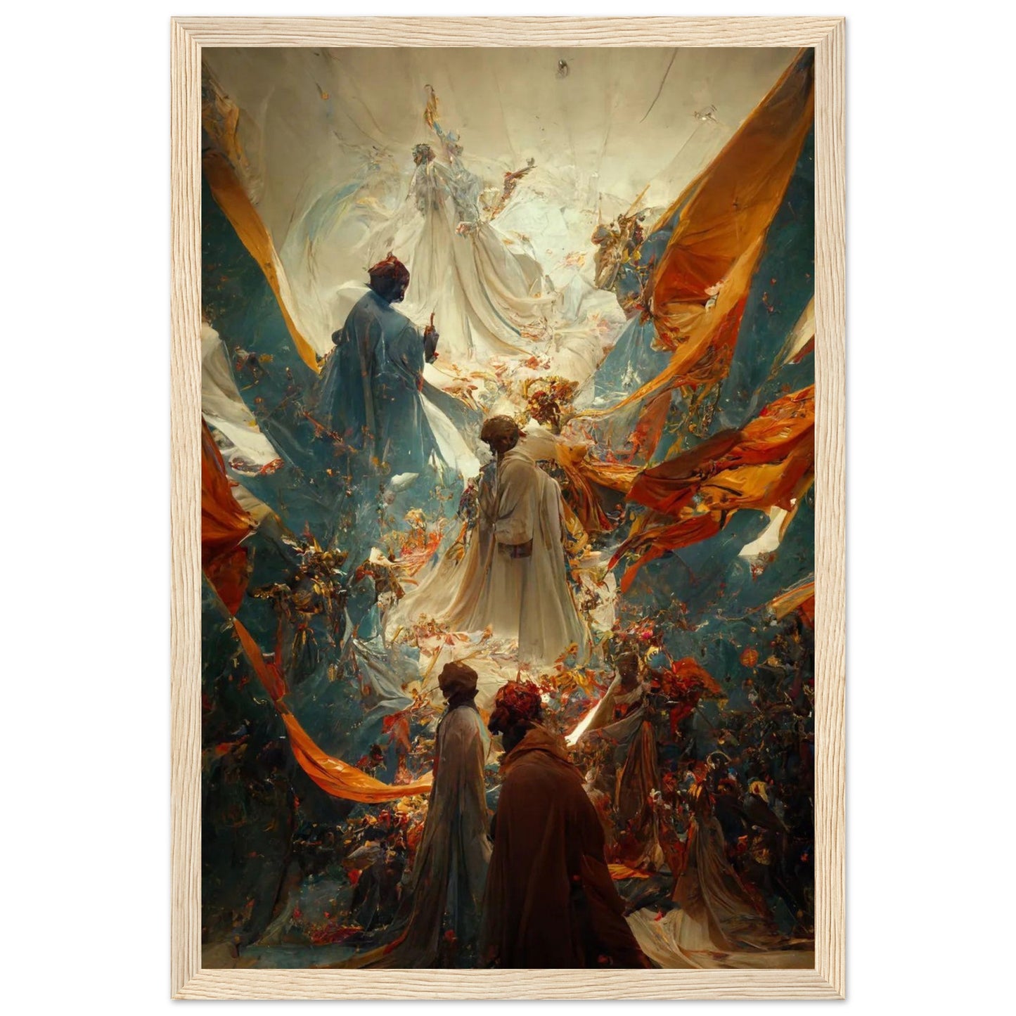 Fallen Angel |  Premium Matte Paper Wooden Framed Poster