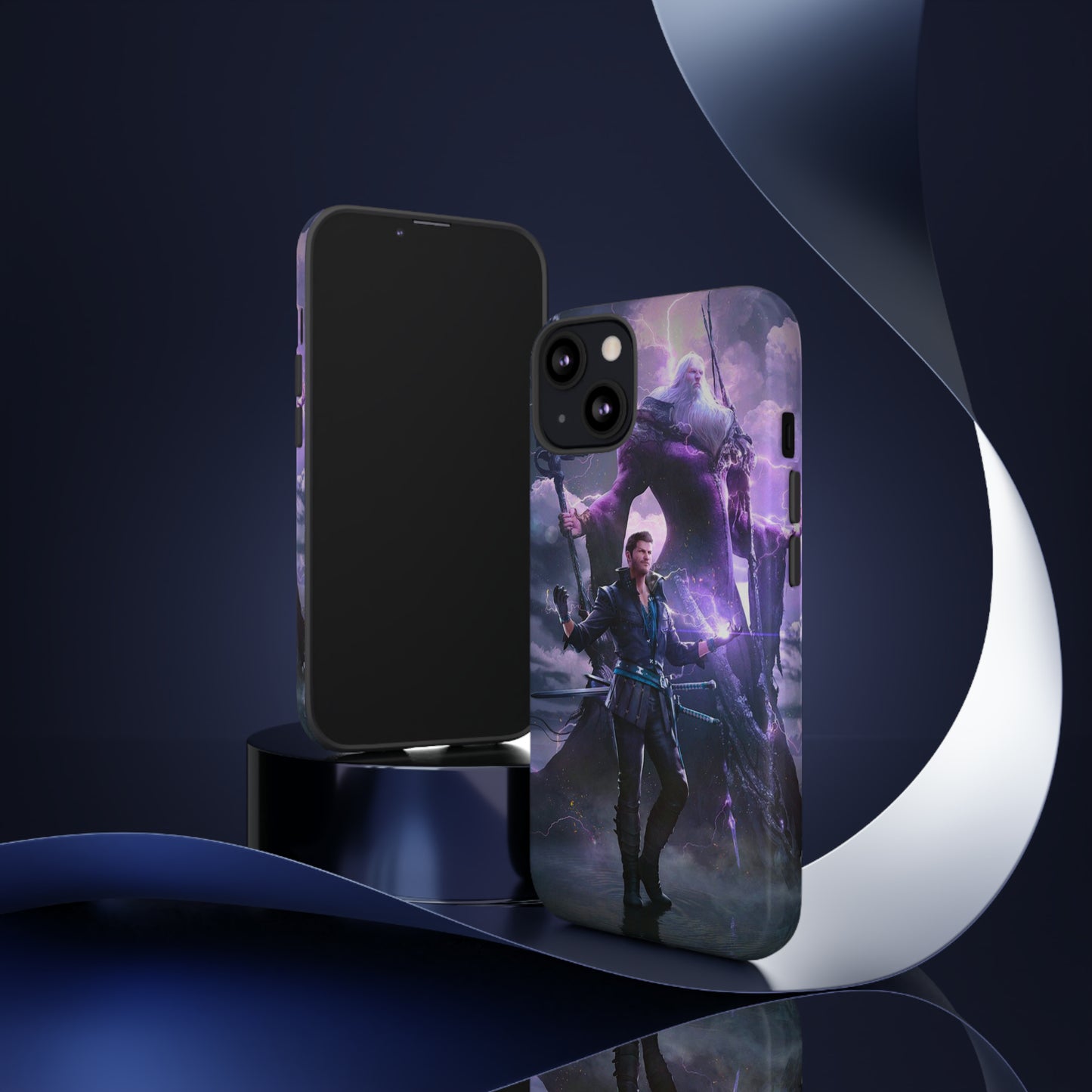 Final Fantasy XVI | Cidolfus Telamon | Enhance Tough Phone Cases for iPhone 11-15 Pro Max / Samsung S21 - 23 Ultra / Pixel 5 - 7