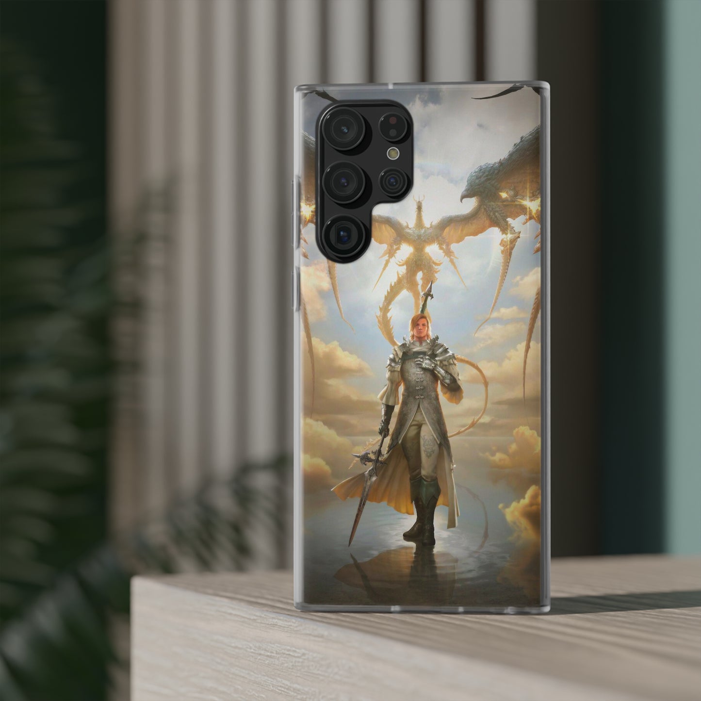 Final Fantasy XVI Dion Lesage | Flexible Phone Case | Iphone 11-14 Pro Max | Samsung 21-23 Ultra | Gift Packages Choice