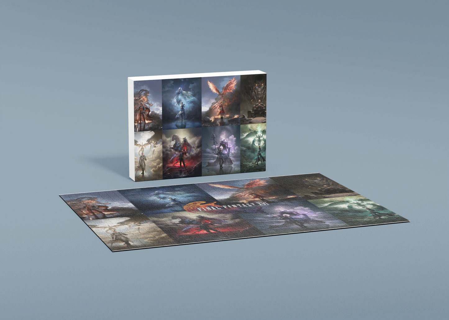 Final Fantasy XVI Jigsaw Puzzle Special Arts 1014-Piece | 8-Character Combo | Game Enthusiast Gift | Stress Relief Activity | Home Decor