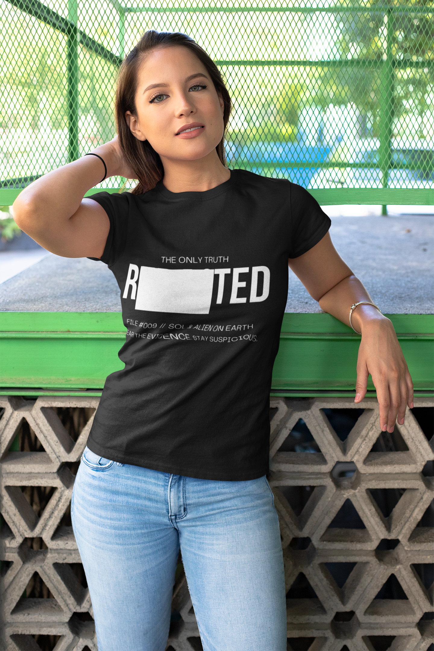 Redacted — Statement Tee | File #009