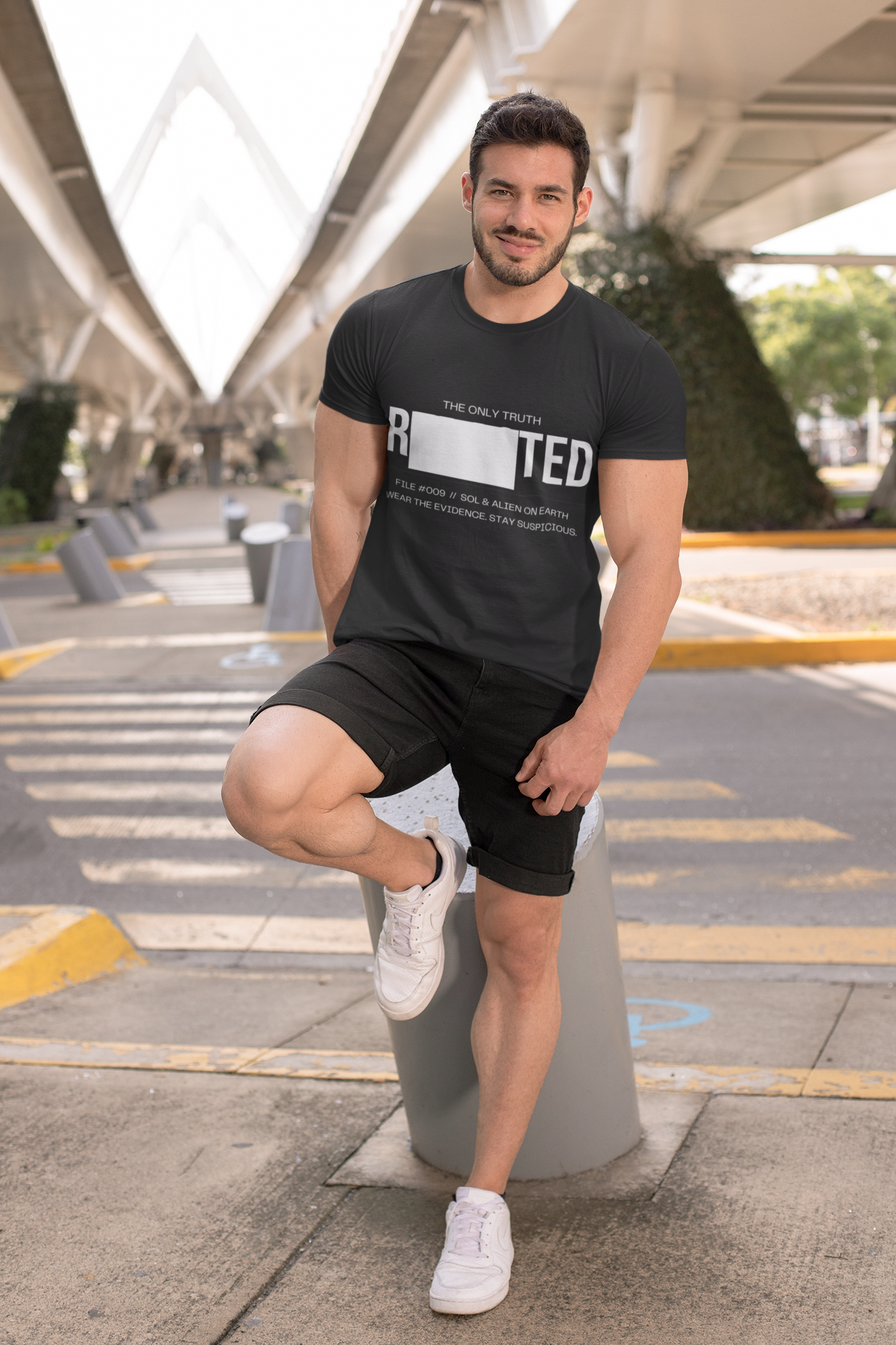 Redacted — Statement Tee | File #009