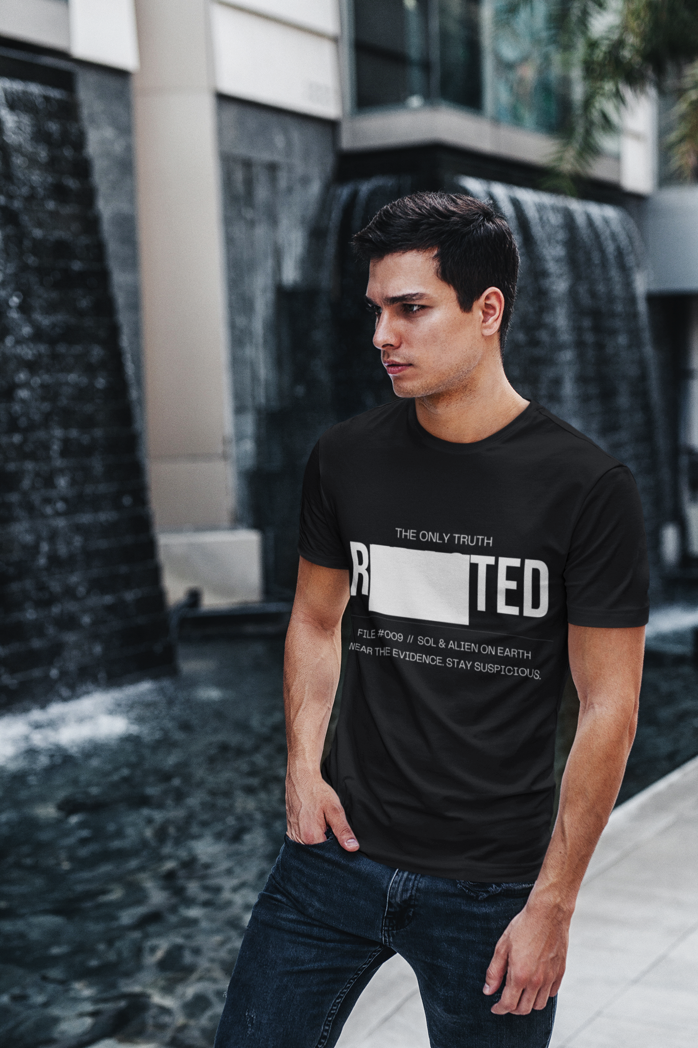 Redacted — Statement Tee | File #009