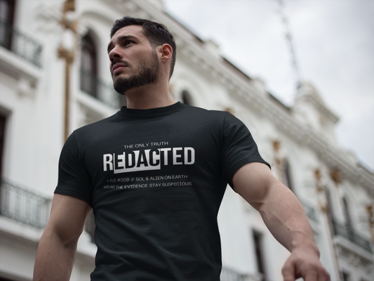 Redacted — Statement Tee | File #009