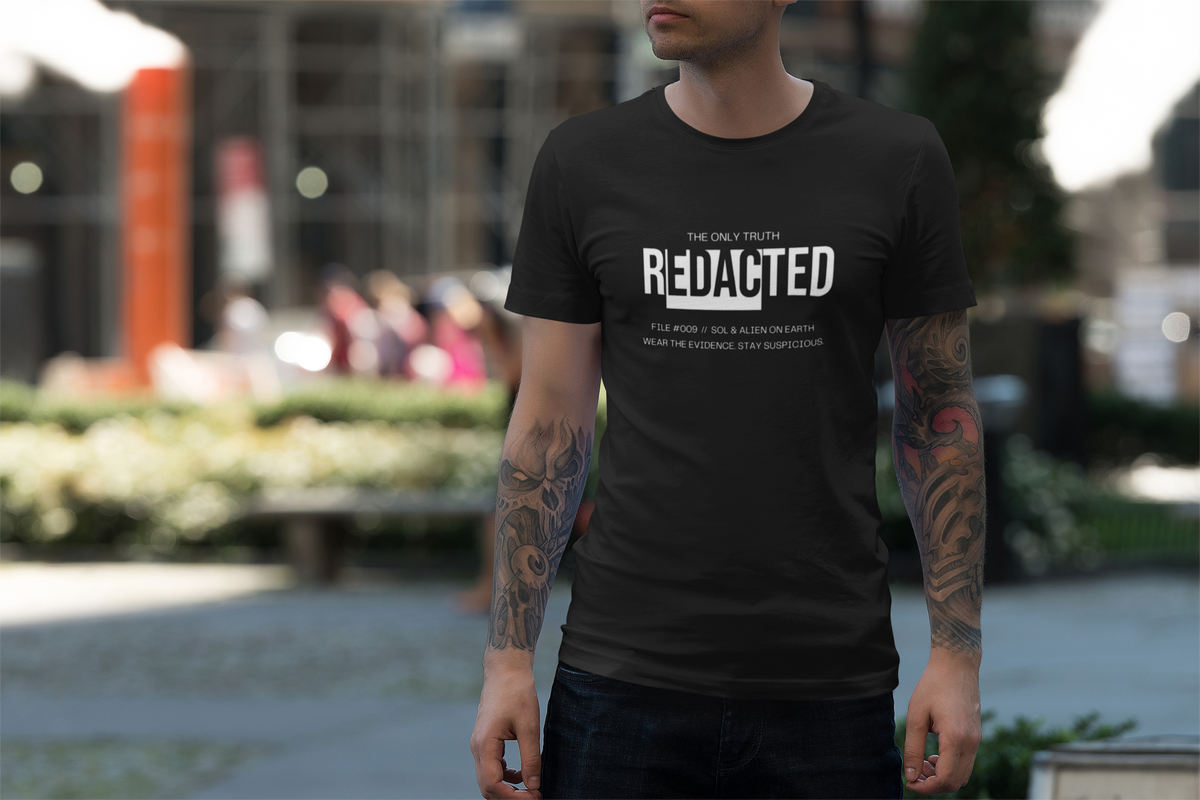 Redacted — Statement Tee | File #009