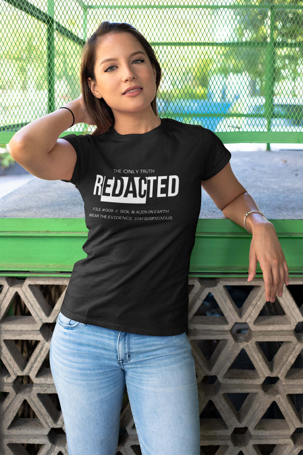 Redacted — Statement Tee | File #009