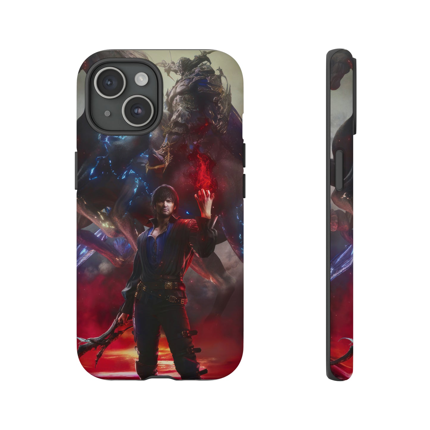 Final Fantasy XVI Barnabas Tharmr | Enhance Tough Phone Cases for iPhone 11-15 Pro Max / Samsung S21 - 23 Ultra / Pixel 5 - 7