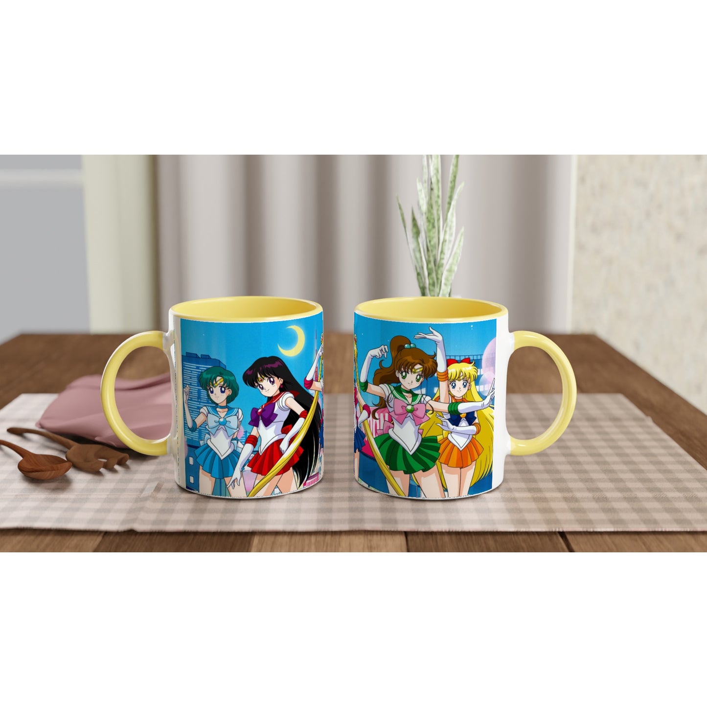 Sailor Moon | Two-Tone | 6 Colors | Ceramic Mug