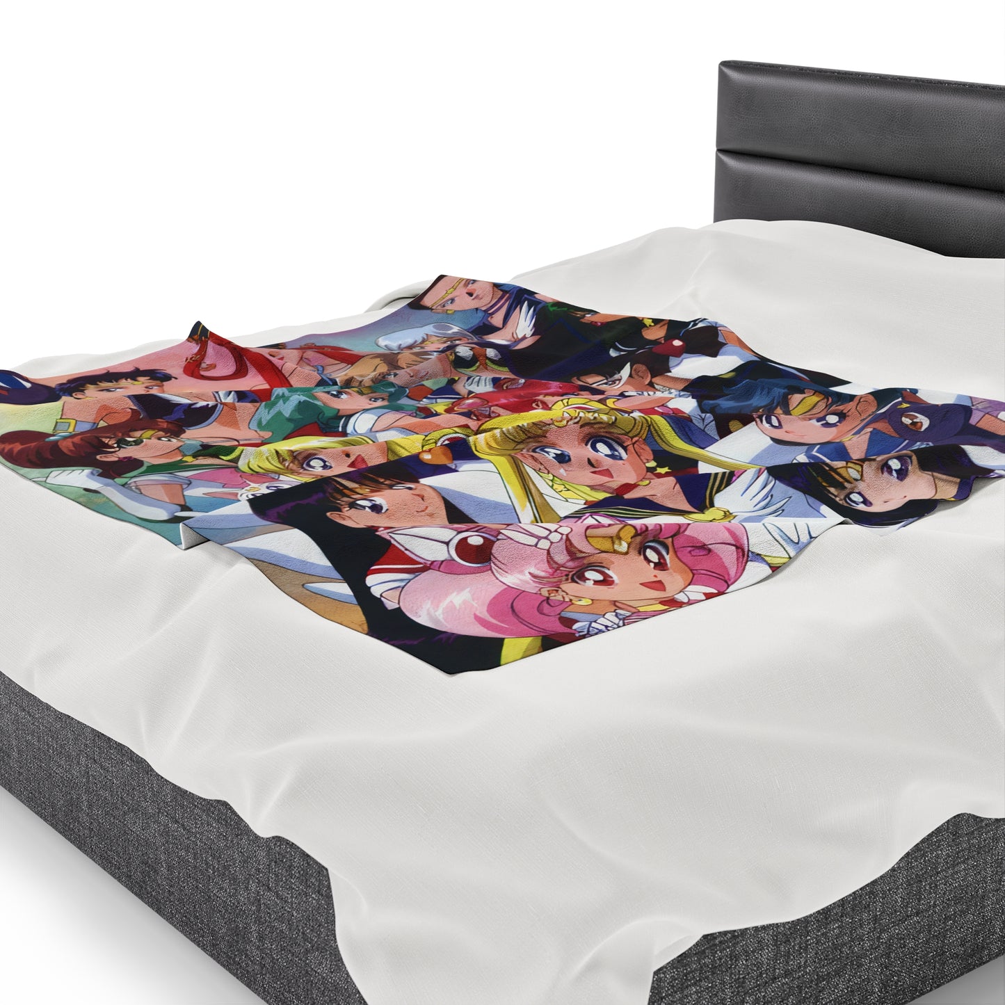 Sailor moon Velveteen Plush Blanket