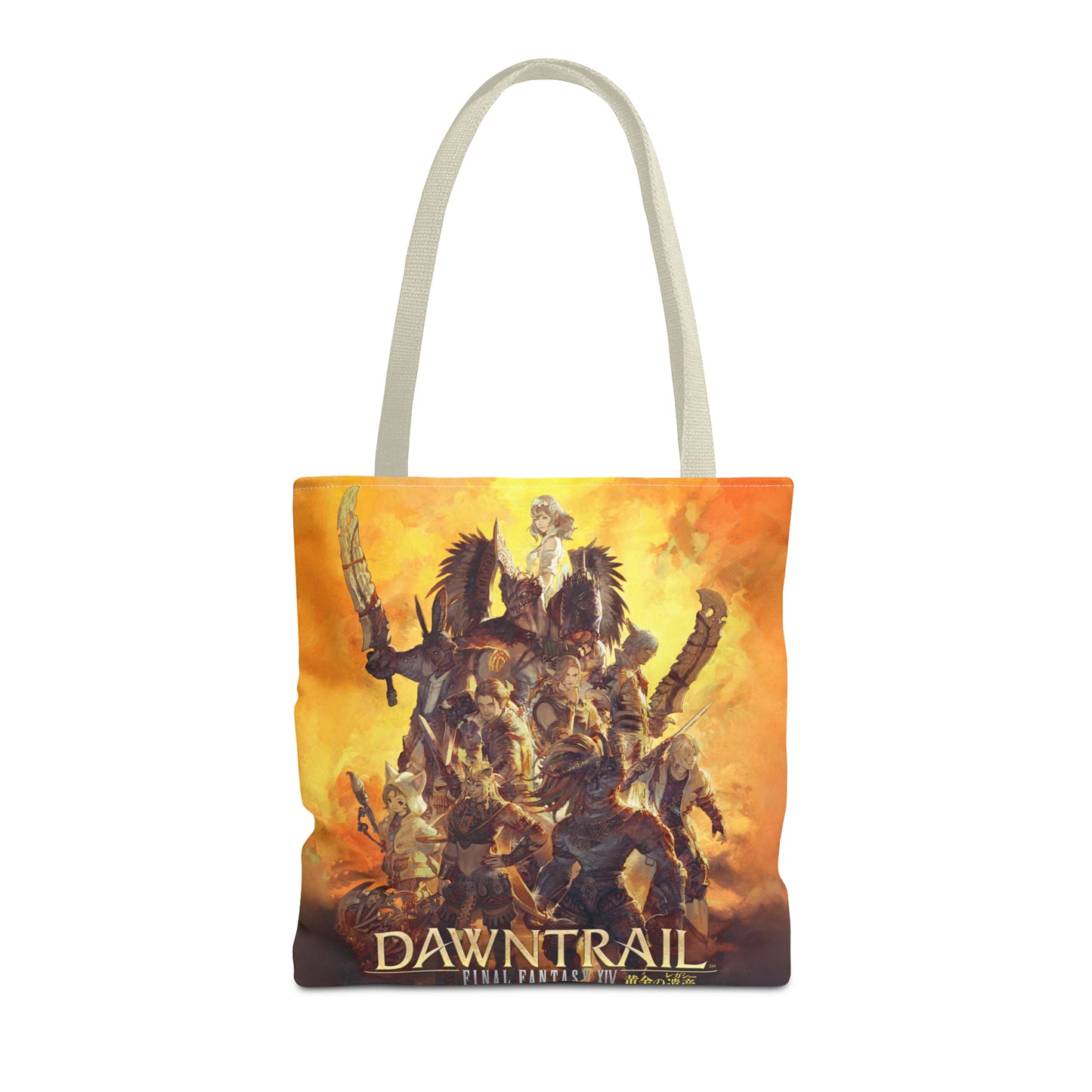 Final Fantasy XIV Dawntrail | Tote Bag (AOP) | 5 color Handle