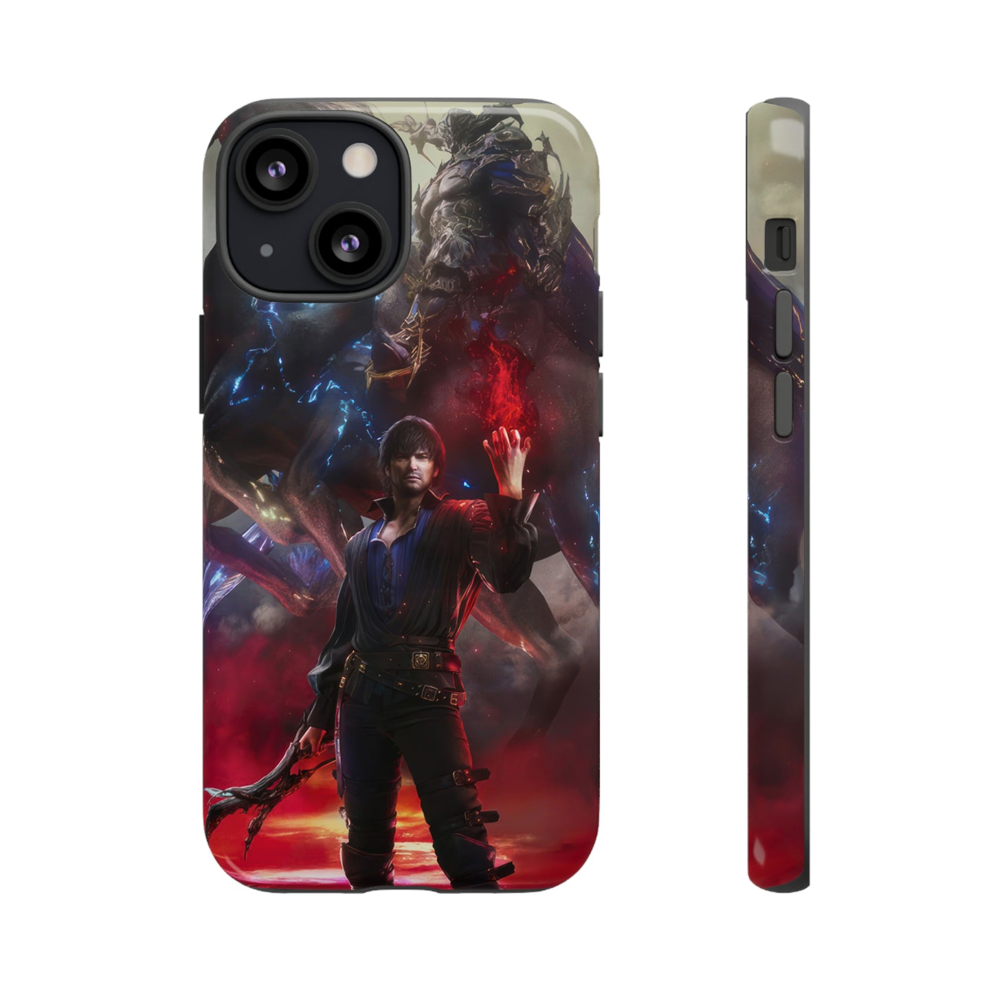 Final Fantasy XVI Barnabas Tharmr | Enhance Tough Phone Cases for iPhone 11-15 Pro Max / Samsung S21 - 23 Ultra / Pixel 5 - 7