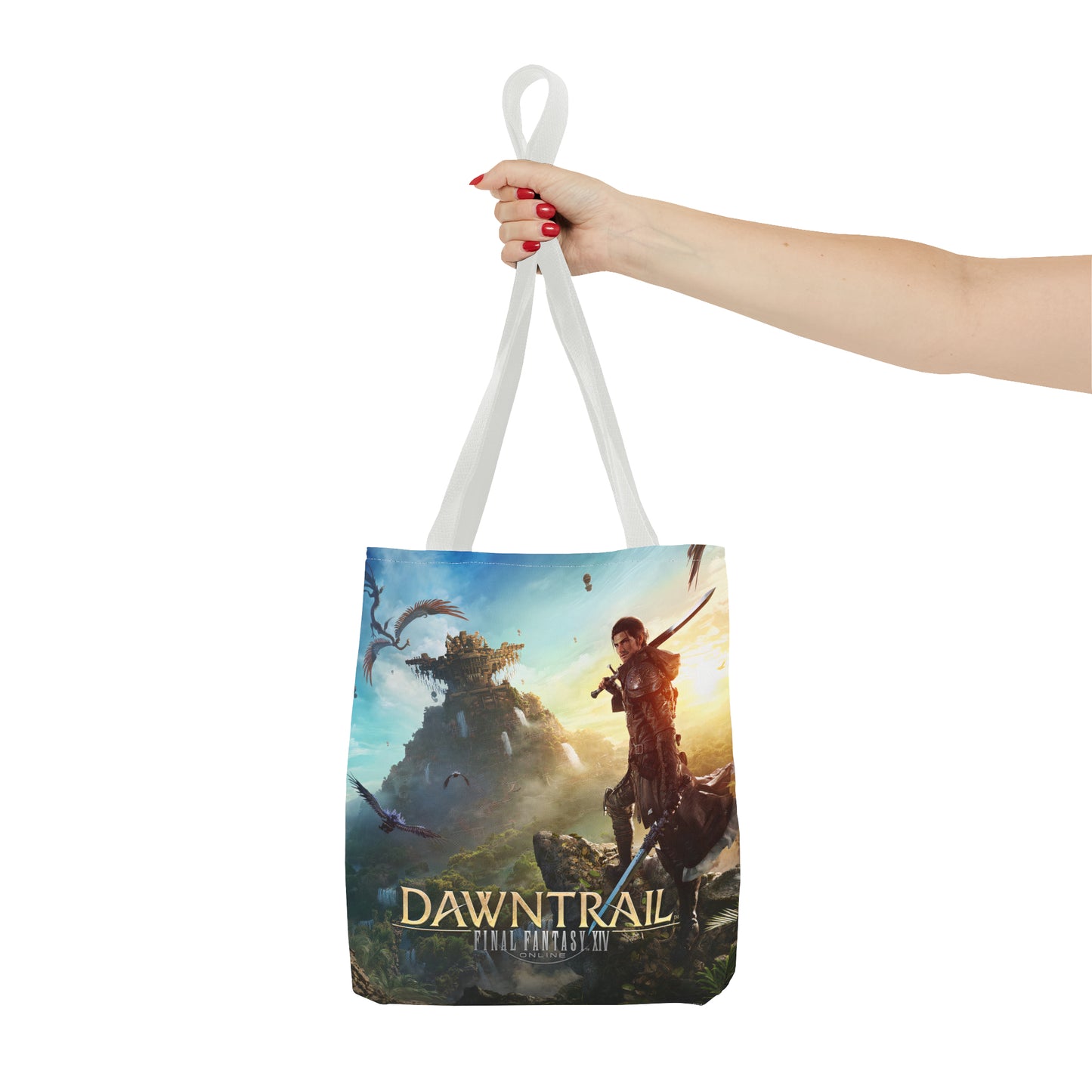 Final Fantasy XIV Dawntrail | Tote Bag (AOP) | 5 color Handle