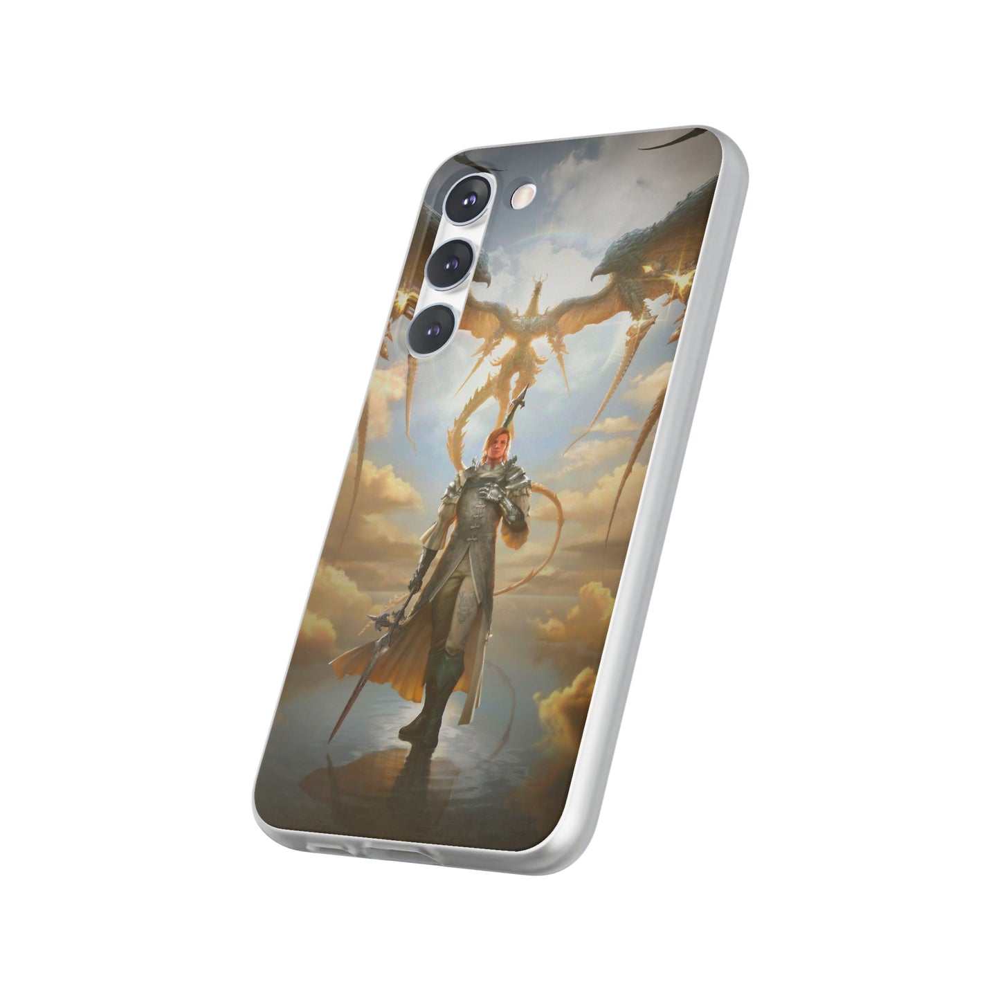 Final Fantasy XVI Dion Lesage | Flexible Phone Case | Iphone 11-14 Pro Max | Samsung 21-23 Ultra | Gift Packages Choice