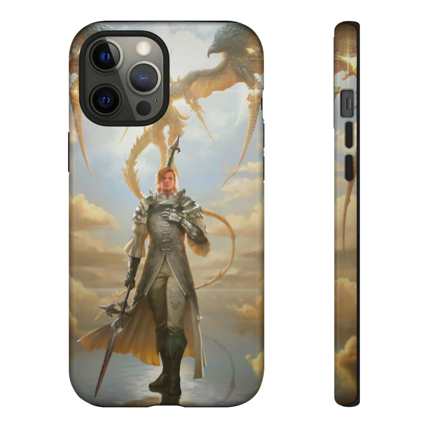 Final Fantasy XVI Dion Lesage | Enhance Tough Phone Cases for iPhone 11-15 Pro Max / Samsung S21 - 23 Ultra / Pixel 5 - 7