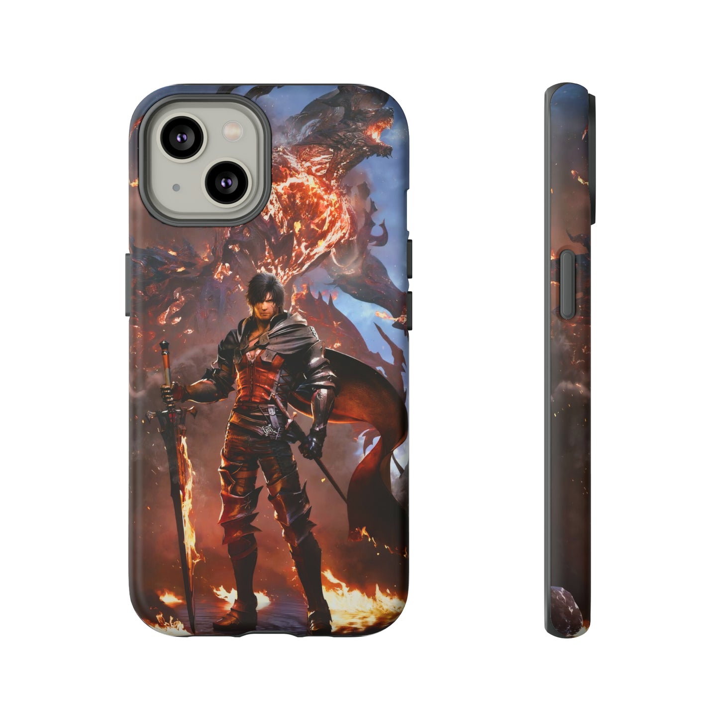 Final Fantasy XVI | Clive Rosfield | Enhance Tough Phone Cases for iPhone 11-15 Pro Max / Samsung S21 - 23 Ultra / Pixel 5 - 7