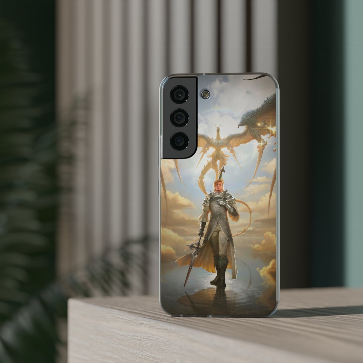 Final Fantasy XVI Dion Lesage | Flexible Phone Case | Iphone 11-14 Pro Max | Samsung 21-23 Ultra | Gift Packages Choice