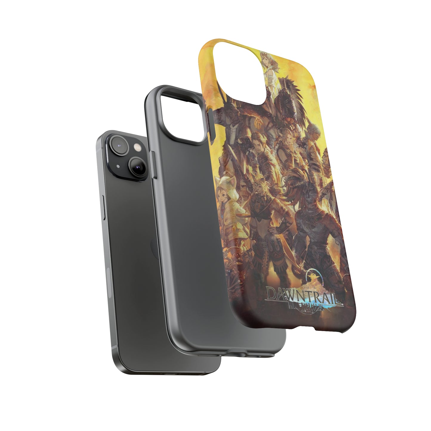 Final Fantasy XIV Dawntrail | Enhance Tough Phone Cases for iPhone 11-15 Pro Max / Samsung S21 - 23 Ultra / Pixel 5 - 7