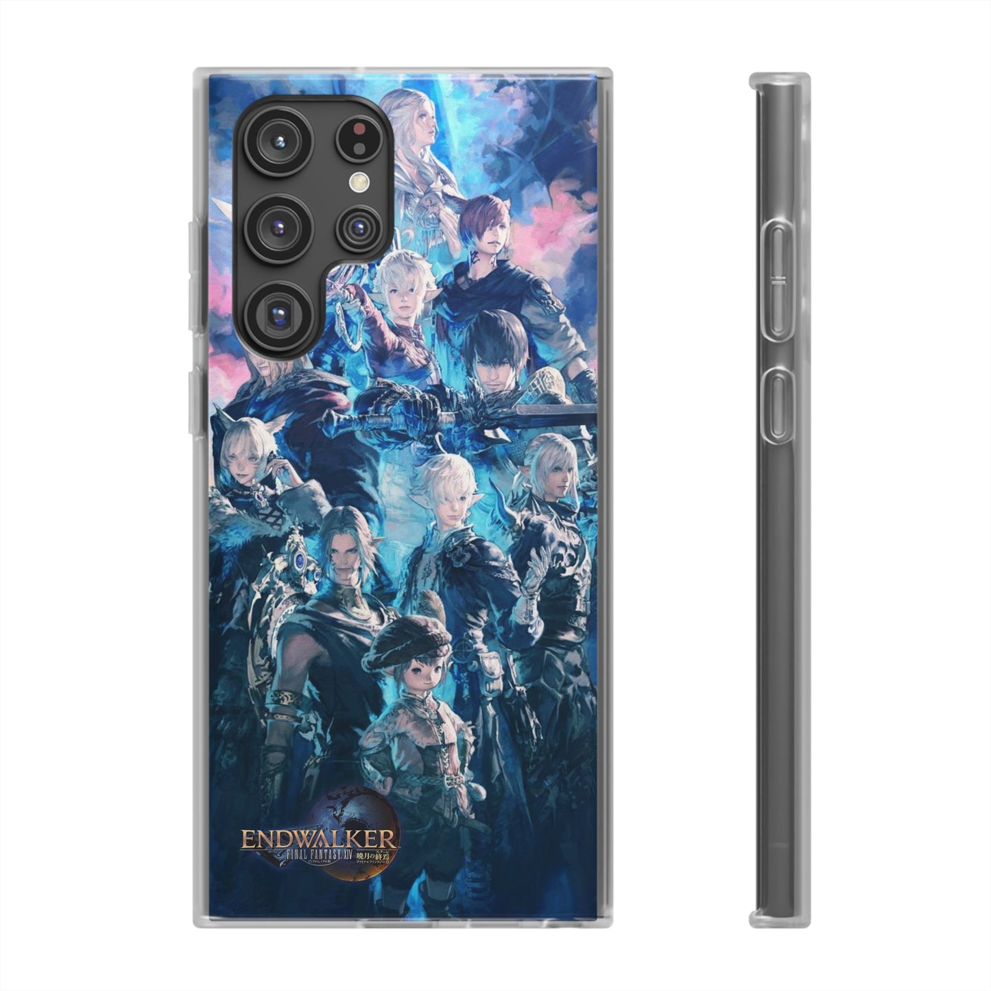 Final Fantasy XIV Endwalker | Flexible Phone Case | Iphone 11-14 Pro Max | Samsung 21-23 Ultra