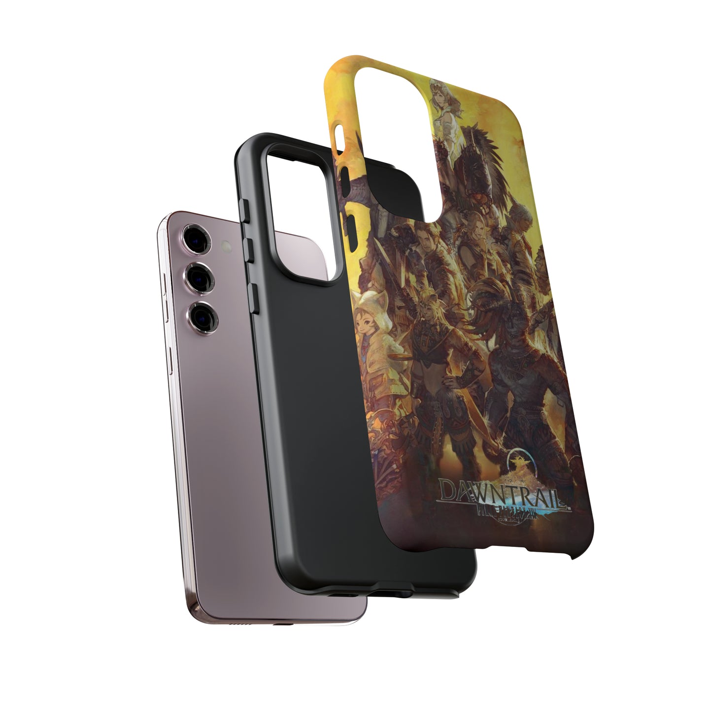 Final Fantasy XIV Dawntrail | Enhance Tough Phone Cases for iPhone 11-15 Pro Max / Samsung S21 - 23 Ultra / Pixel 5 - 7