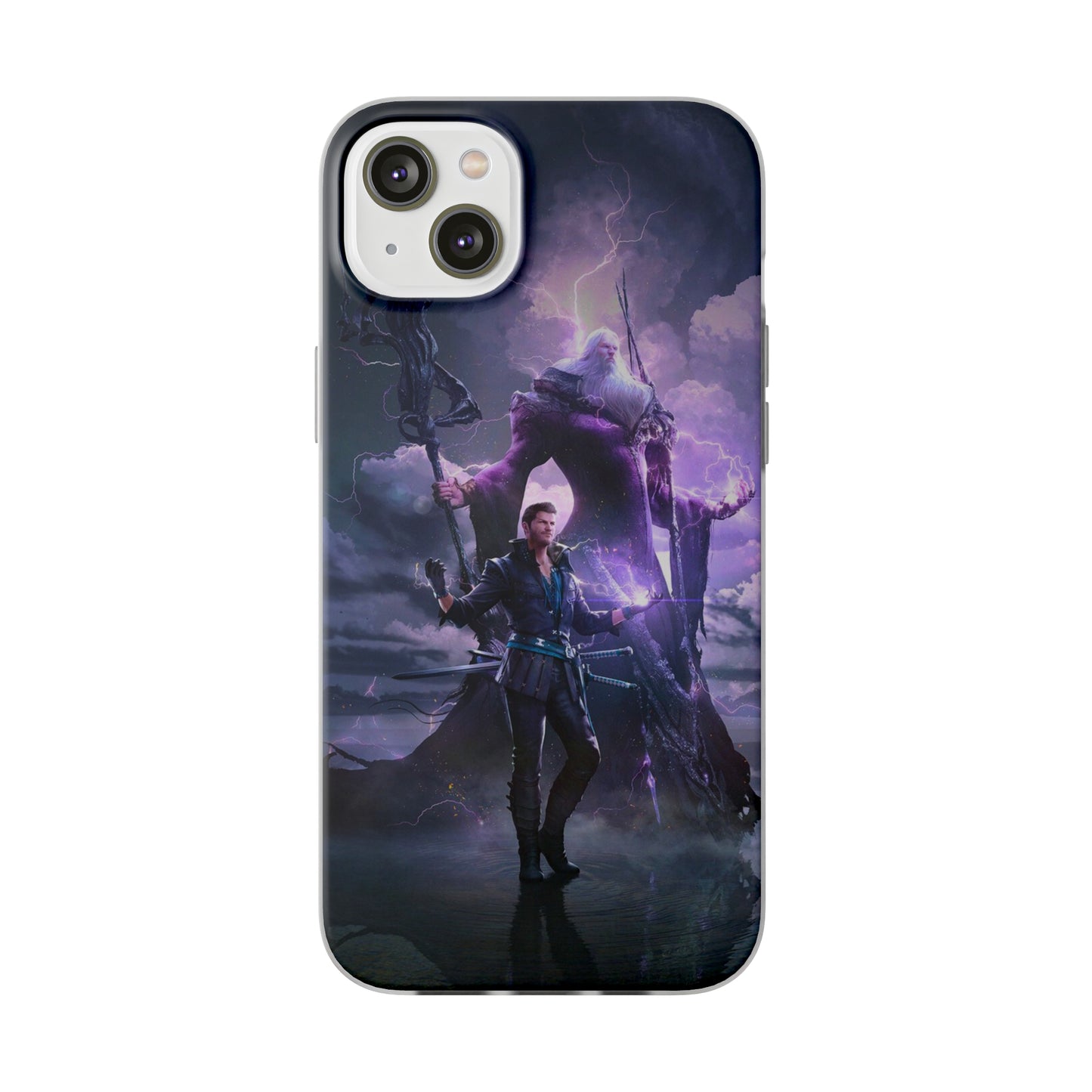 Final Fantasy XVI Cidolfus Telamon | Flexible Phone Case | Iphone 11-14 Pro Max | Samsung 21-23 Ultra | Gift Packages Choice