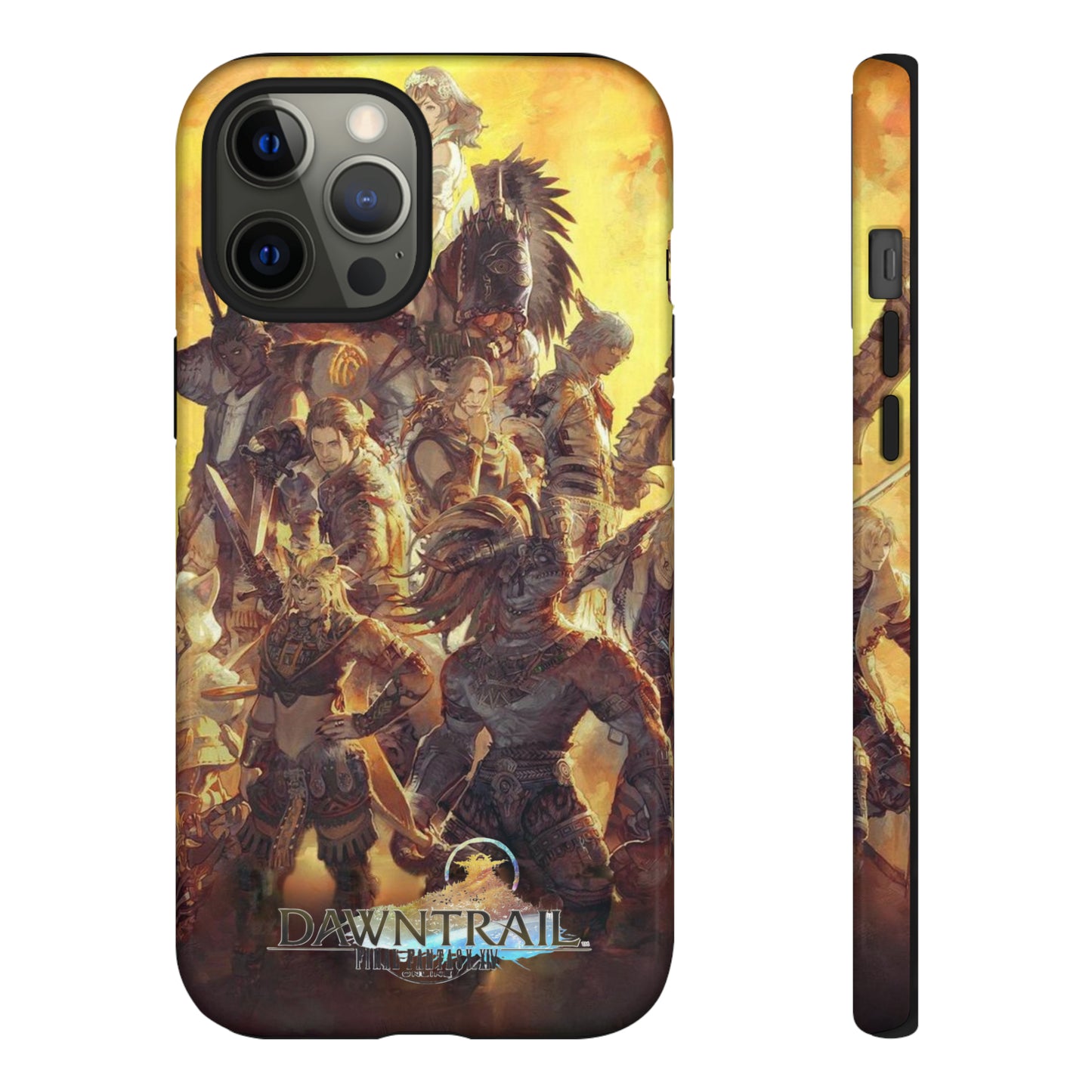 Final Fantasy XIV Dawntrail | Enhance Tough Phone Cases for iPhone 11-15 Pro Max / Samsung S21 - 23 Ultra / Pixel 5 - 7