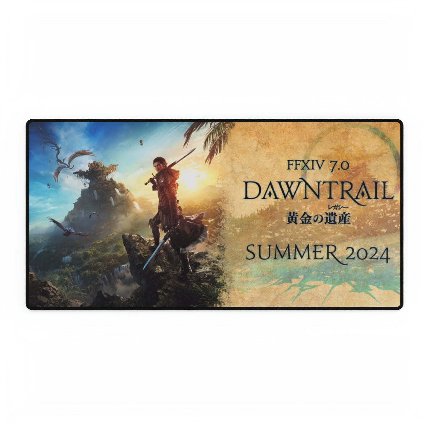 Final Fantasy XIV Dawntrail Computer Desk Mats