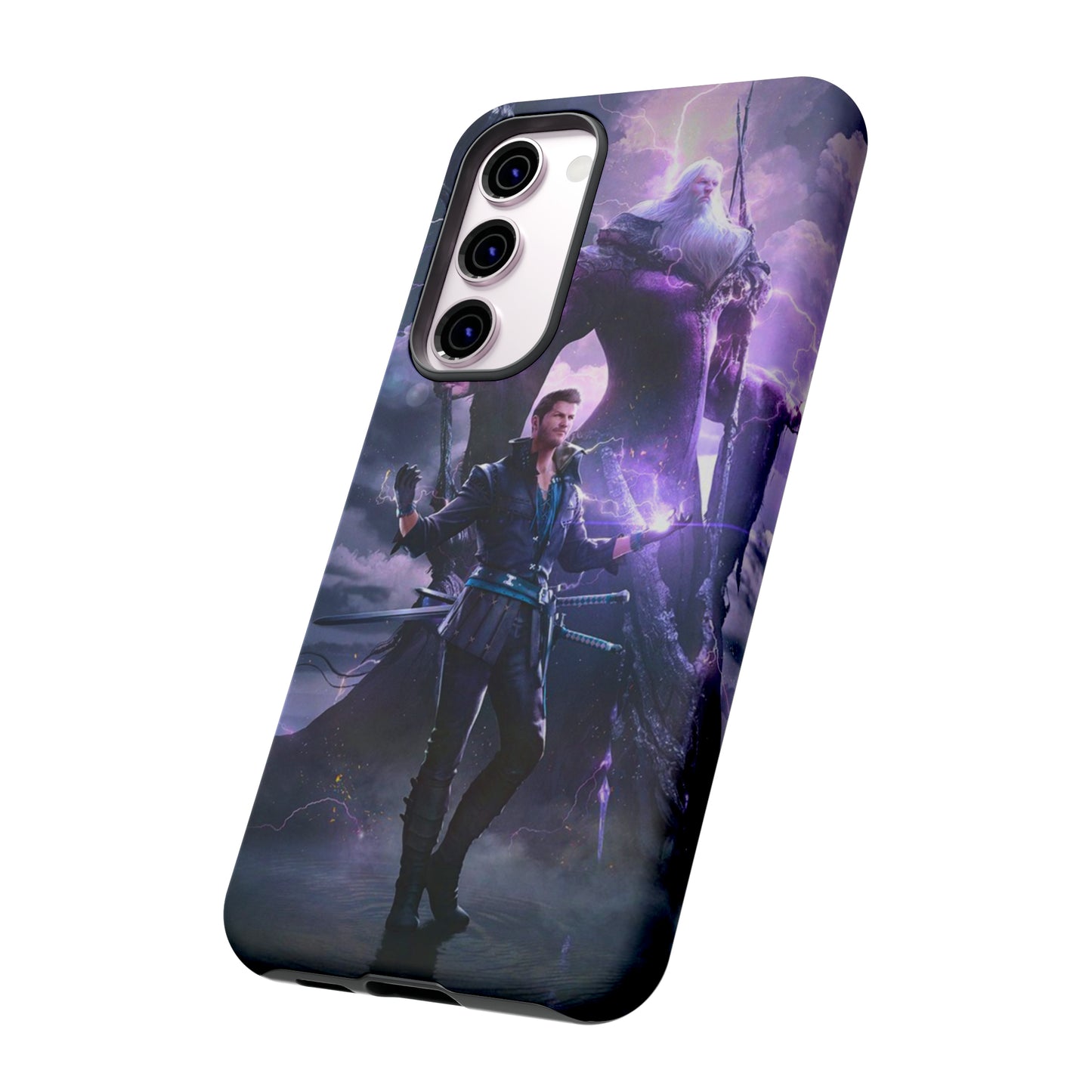 Final Fantasy XVI | Cidolfus Telamon | Enhance Tough Phone Cases for iPhone 11-15 Pro Max / Samsung S21 - 23 Ultra / Pixel 5 - 7