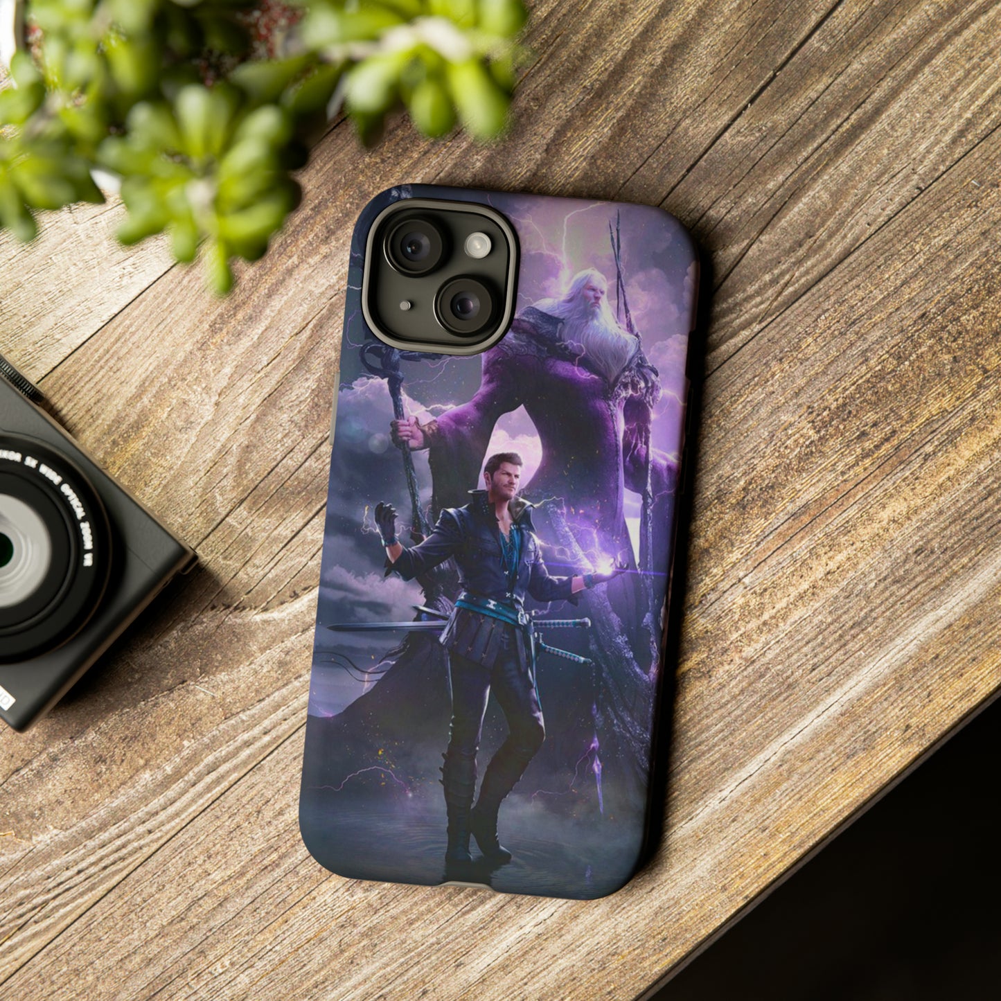 Final Fantasy XVI | Cidolfus Telamon | Enhance Tough Phone Cases for iPhone 11-15 Pro Max / Samsung S21 - 23 Ultra / Pixel 5 - 7